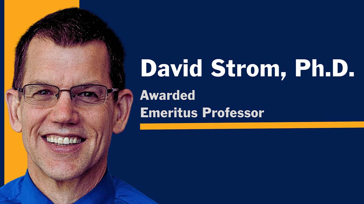 David Strom, Ph.D.