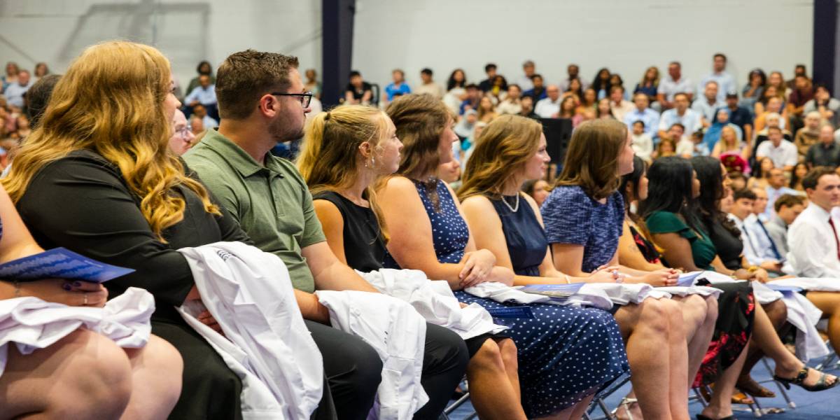 Marian University MU-WCOM Students Celebrate White Coat Ceremony, Begin Clinical Training