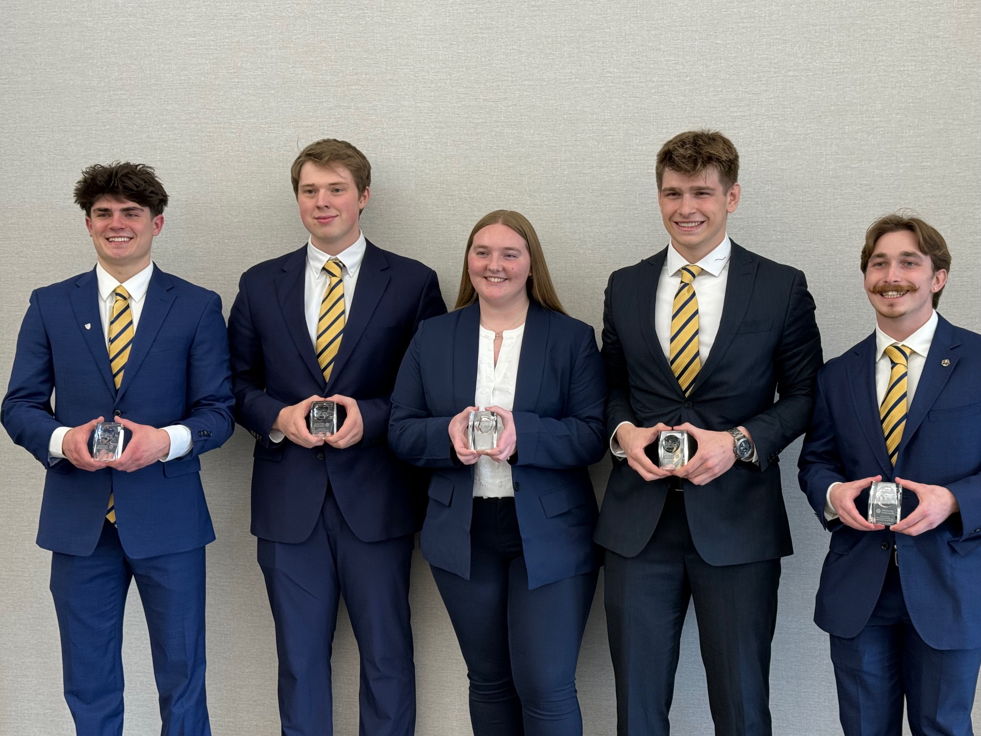 Marian University Finance Team Earns Runner-Up Finish at Statewide CFA Research Challenge