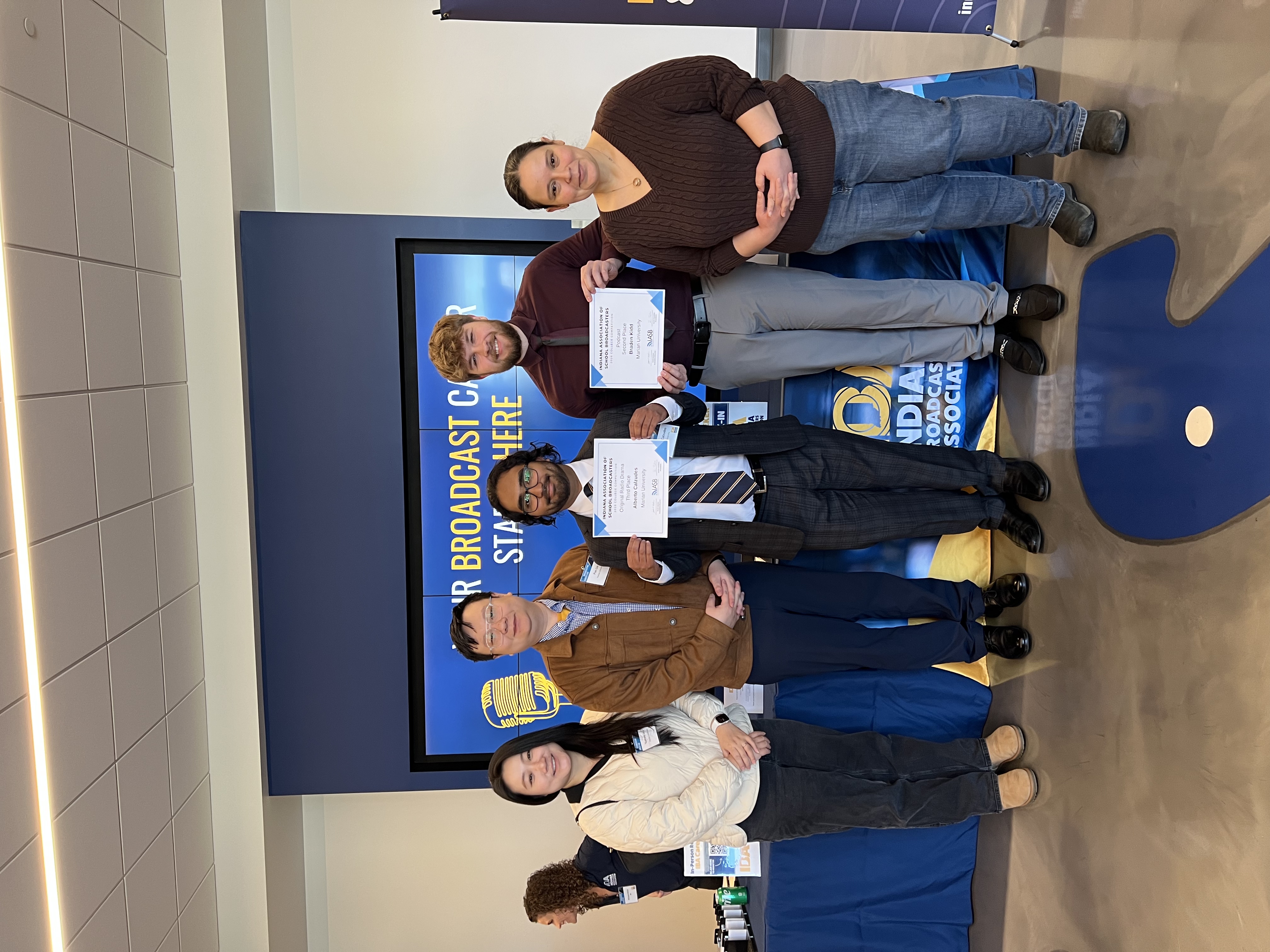 Communication Students Earn Statewide Recognition at 2026 IASB Awards