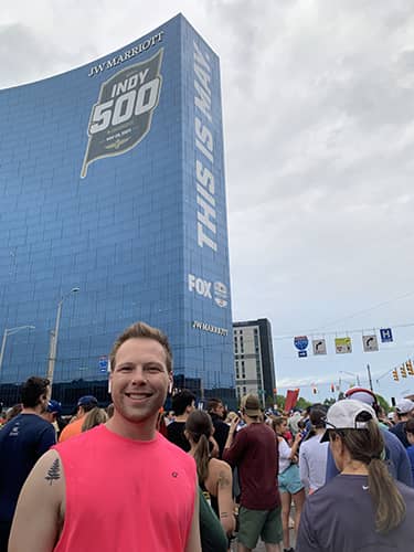 Drake Toms downtown Indy