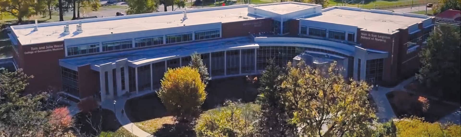 The Evans Center by Drone