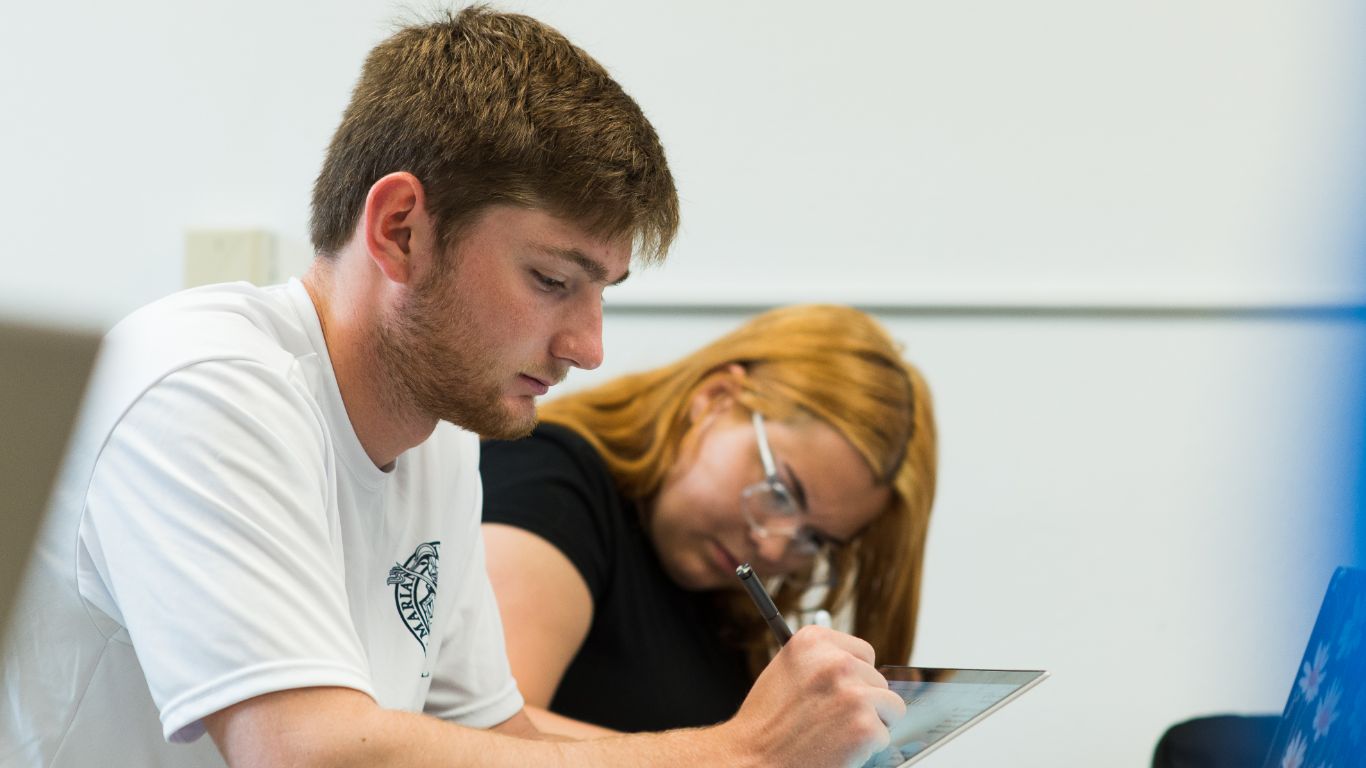 Student Studying