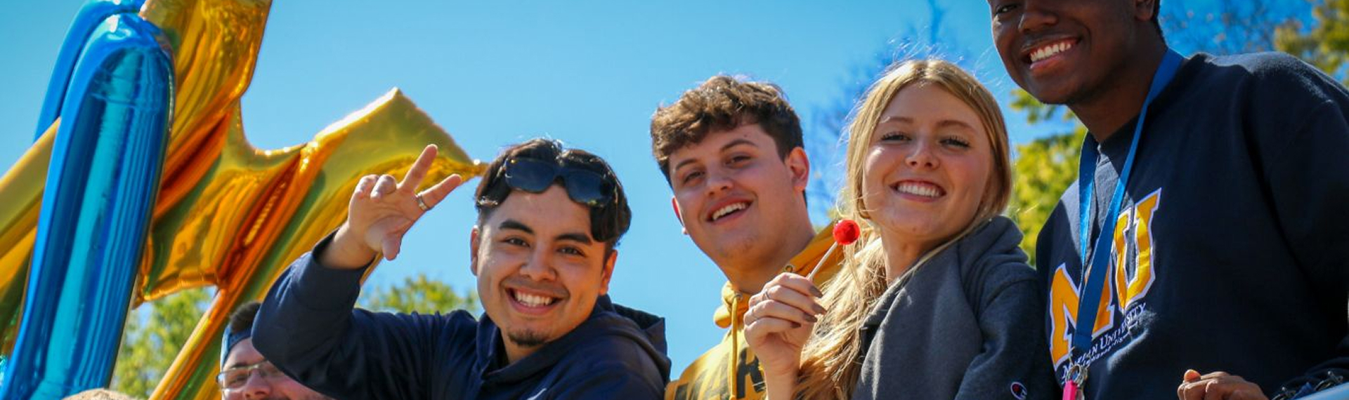 Students celebrating