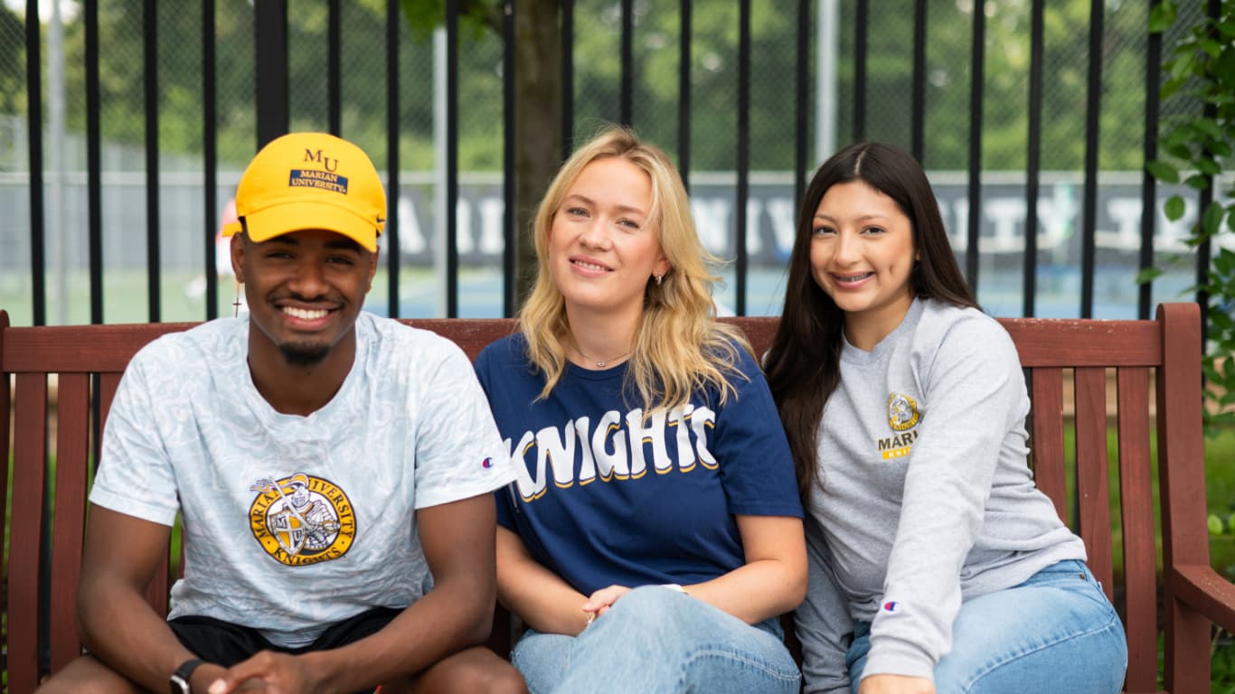 Students Smiling Together
