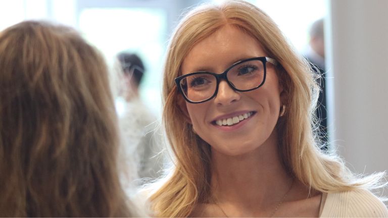Woman Smiling