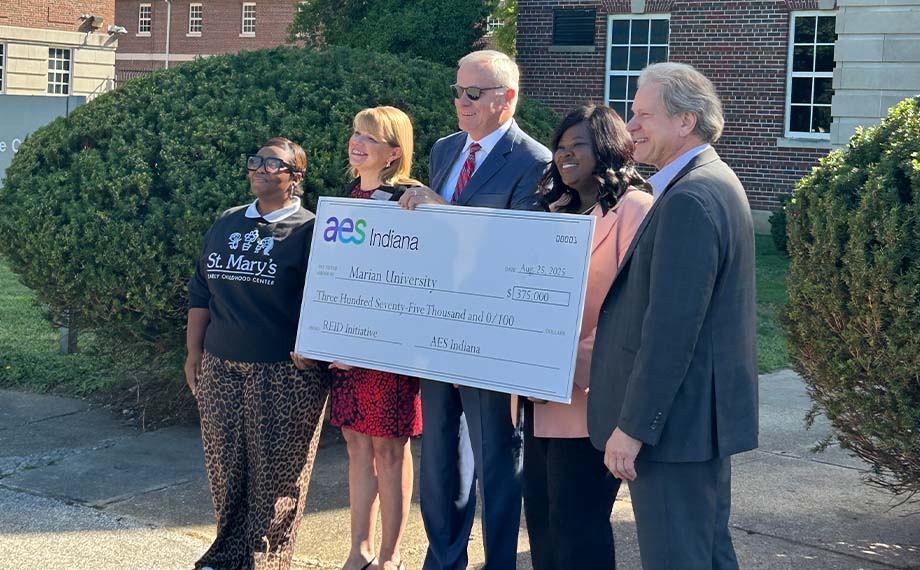 Go to Article Page -  Investing in Our Future: Marian University and AES Indiana Partner to Transform Early Childhood Education and Literacy