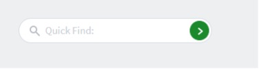 Search bar interface featuring a magnifying glass icon and a green arrow button for submission.
