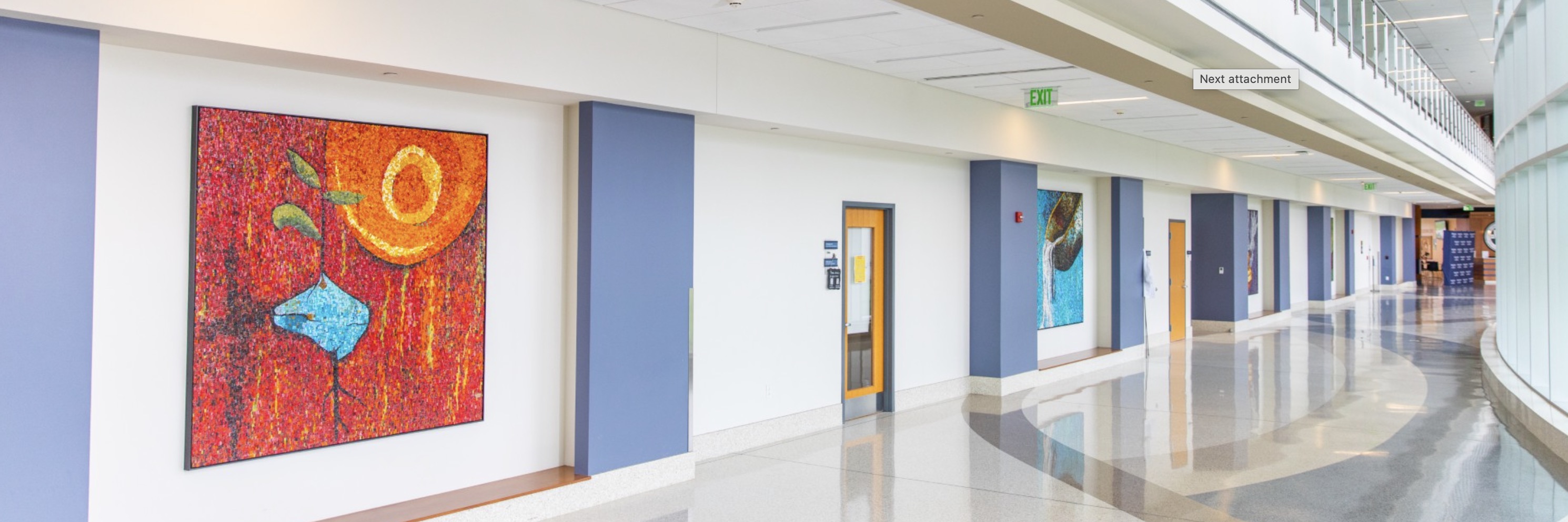 Evans Center lobby