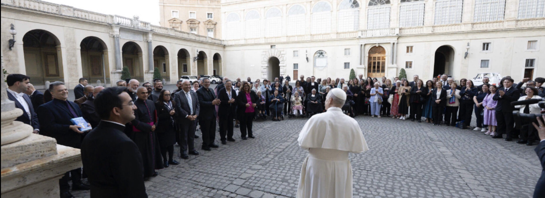 Pope Leo in the Vatican