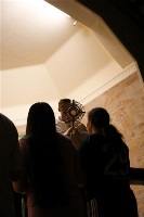 Students at Adoration