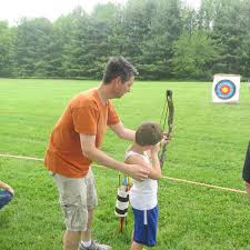 Archery at DadCamp