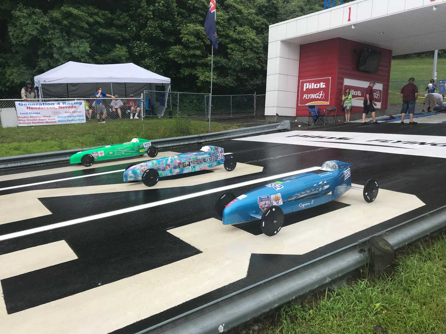 Soapbox Derby at DadCamp