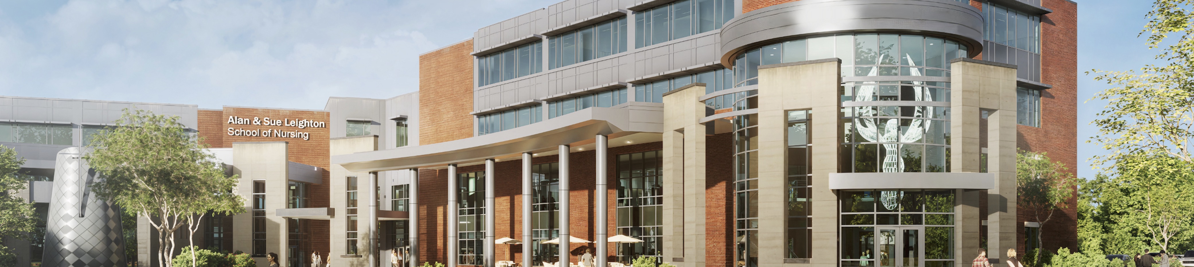 Human Flourishing Building rendering