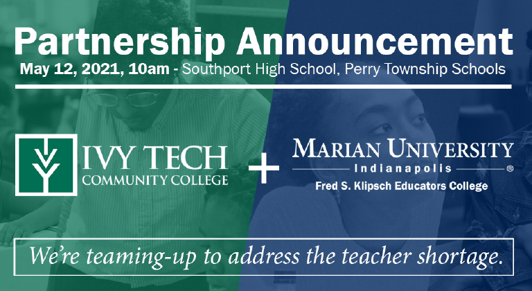 Marian University Ivy Tech Partnering To Recruit Prepare More Diverse Leadership For Hoosier Classrooms