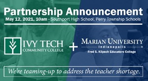 ivy tech and marian university partnership