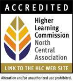 Higher Learning Commission mark of accreditation