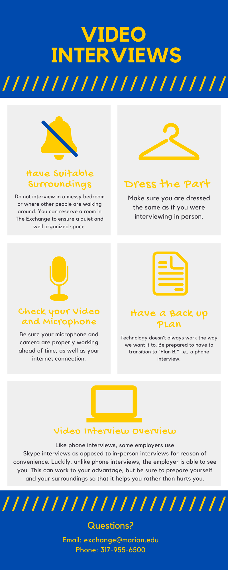 Video Interview Infographic