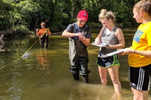Students at Eco Lab