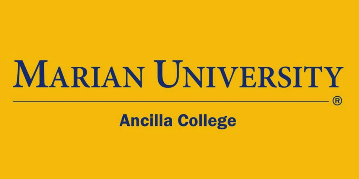 Marian University's Ancilla College Logo