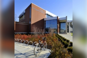 Evans center north entrance